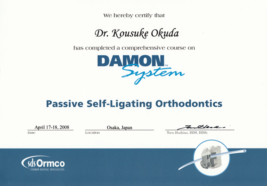 DAMON Passive self-Ligating Orthodontics